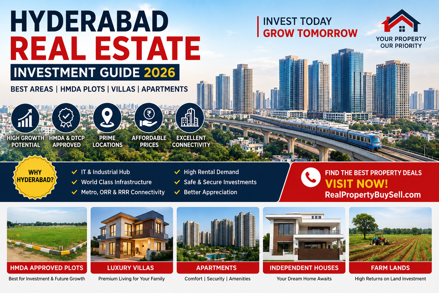 Why Every Real Estate Agent Should List Properties Online in Hyderabad Before Their Competitors Do (2026 Guide)  Every Day You Delay, Someone Else Gets the Buyer  The Hyderabad real estate market is changing rapidly. Thousands of buyers now begin their pr